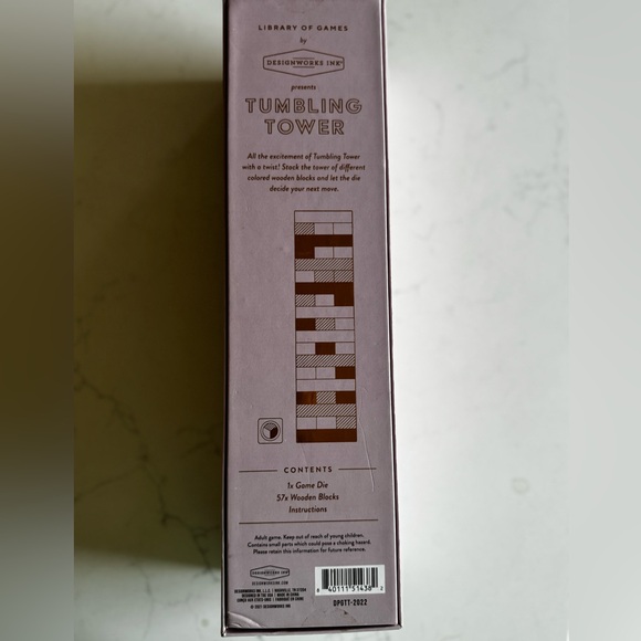 DesignWorks Ink - Library of Games - Tumbling Tower - Picture 2 of 3